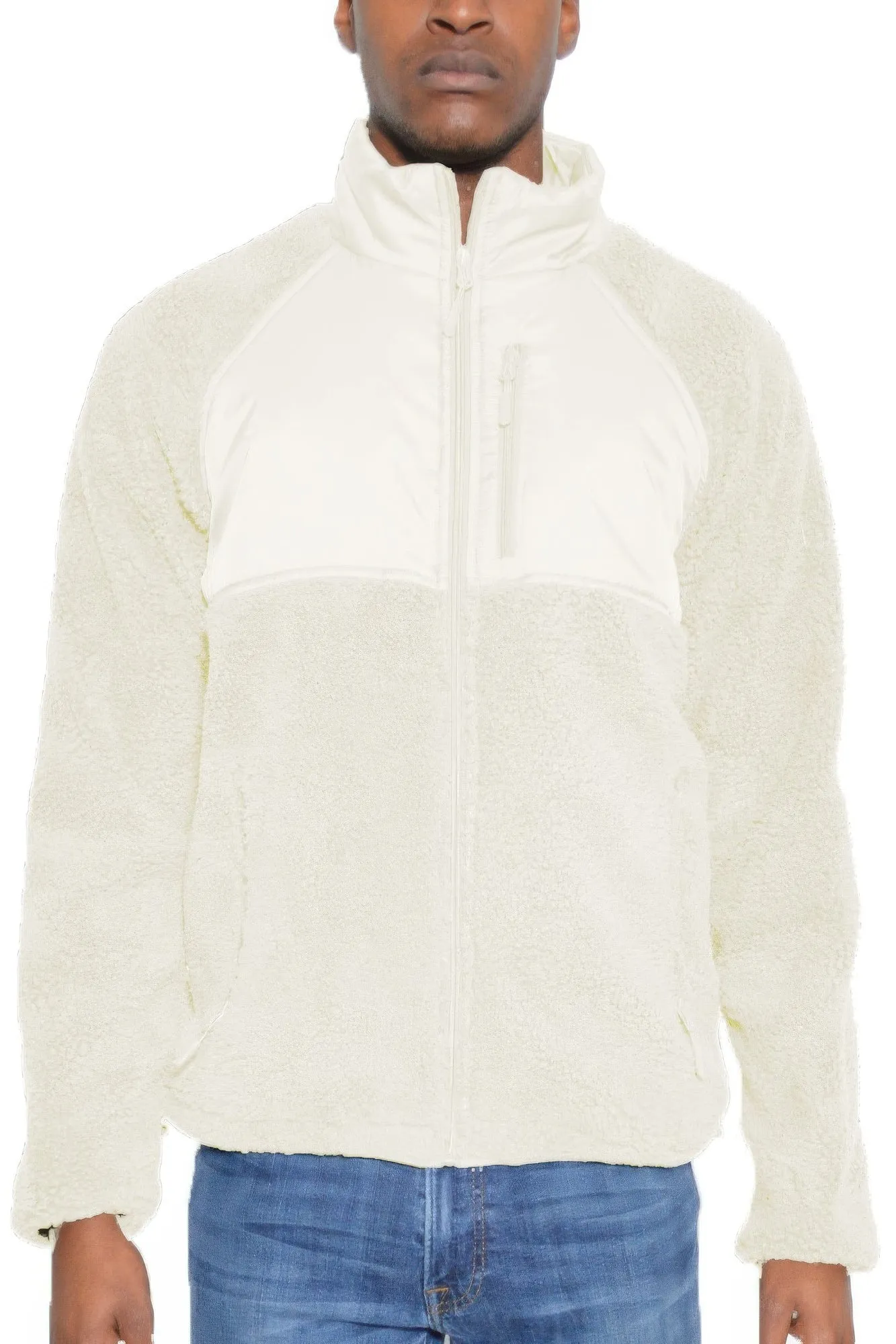 5 COLORS | Full Zip Sherpa Fleece Jacket