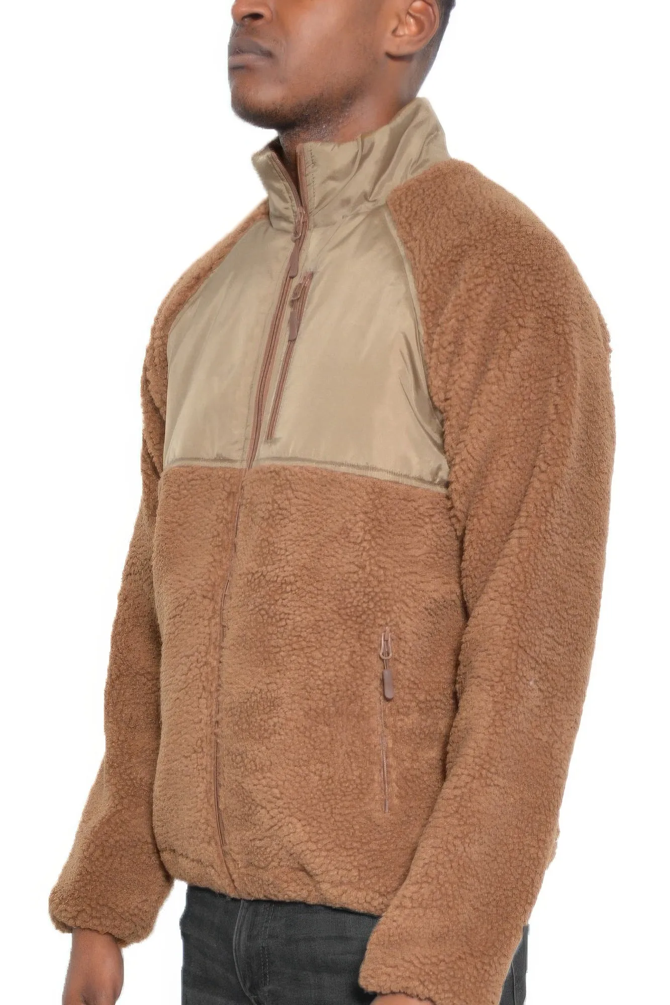 5 COLORS | Full Zip Sherpa Fleece Jacket