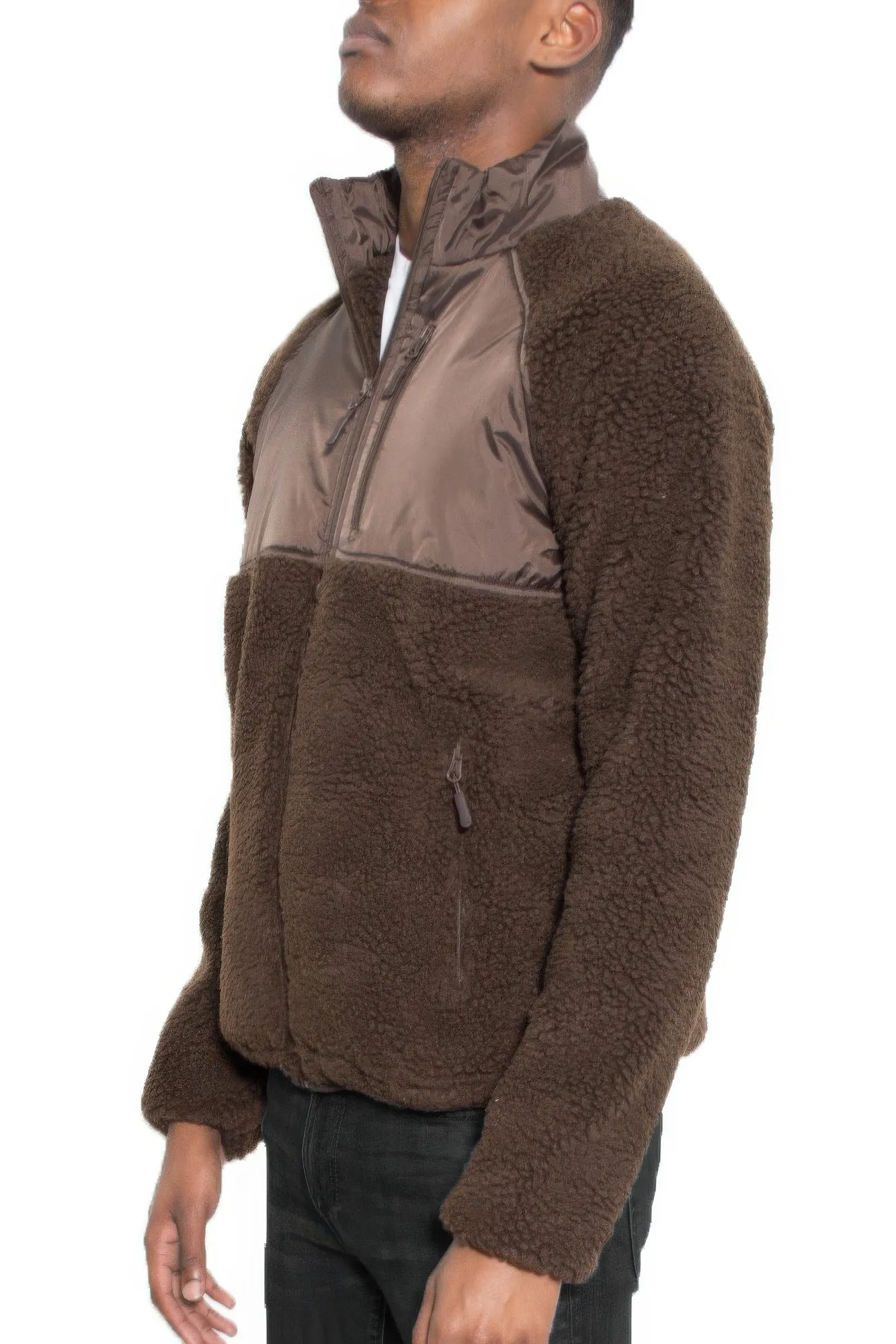 5 COLORS | Full Zip Sherpa Fleece Jacket