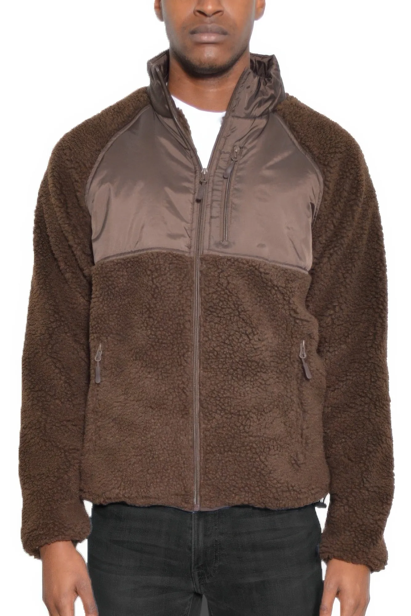 5 COLORS | Full Zip Sherpa Fleece Jacket