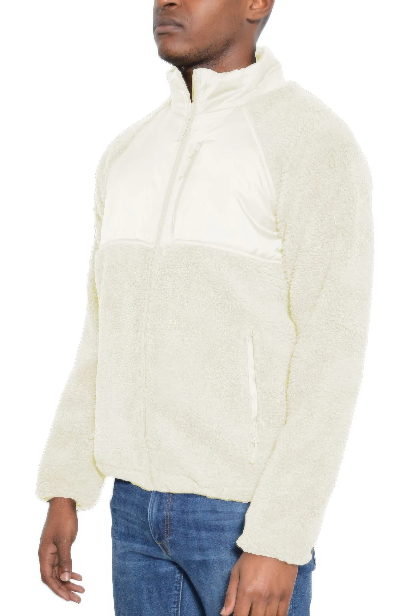 5 COLORS | Full Zip Sherpa Fleece Jacket