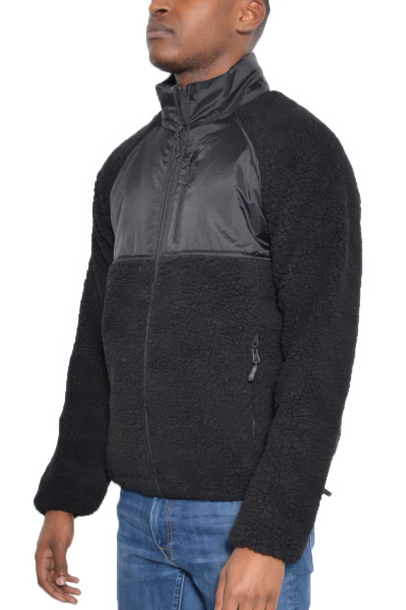 5 COLORS | Full Zip Sherpa Fleece Jacket