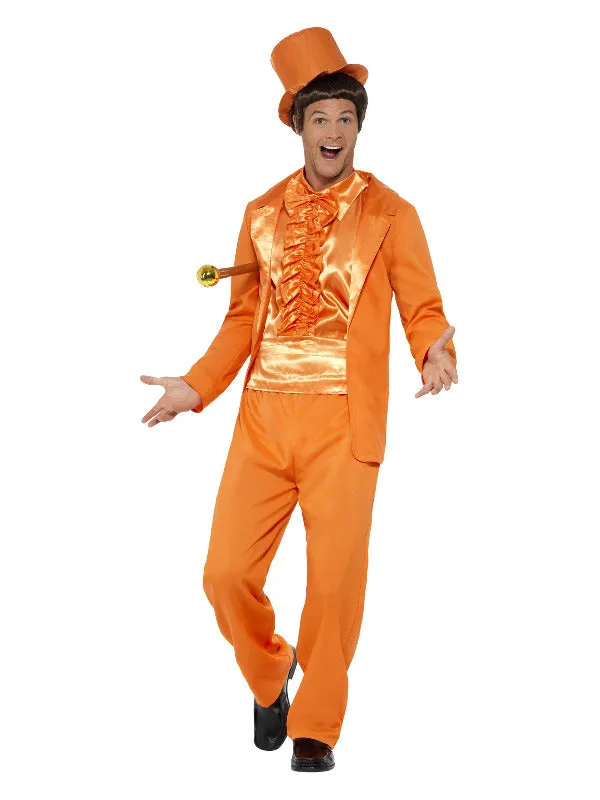 90s Stupid Tuxedo Costume, Orange