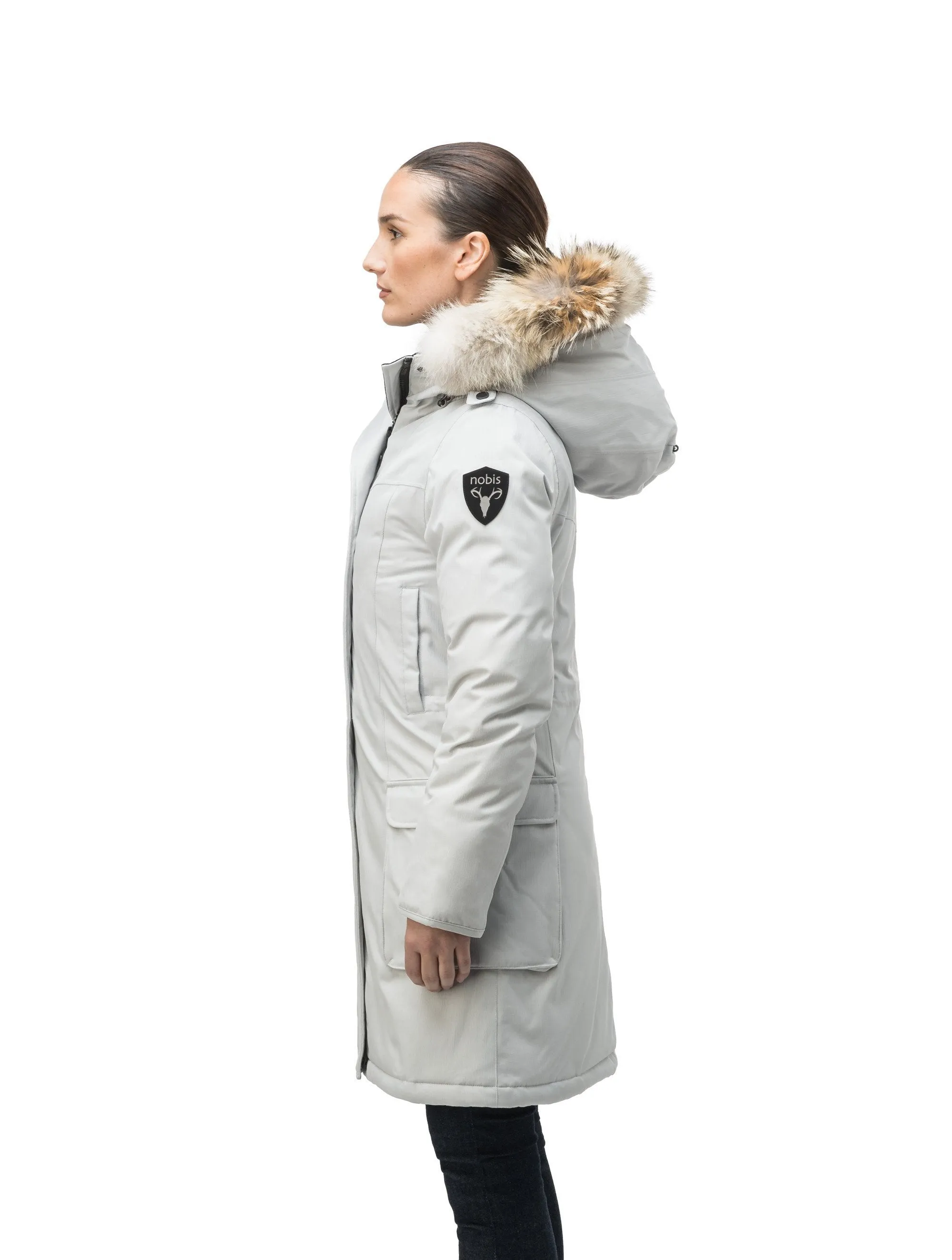 Abby Women's Thigh Length Parka