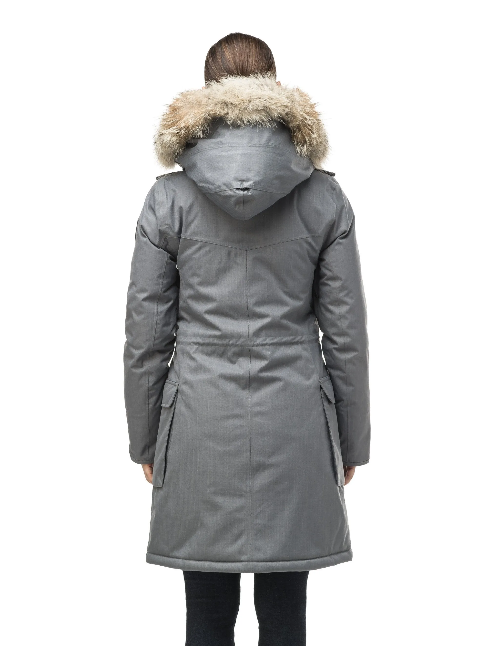 Abby Women's Thigh Length Parka