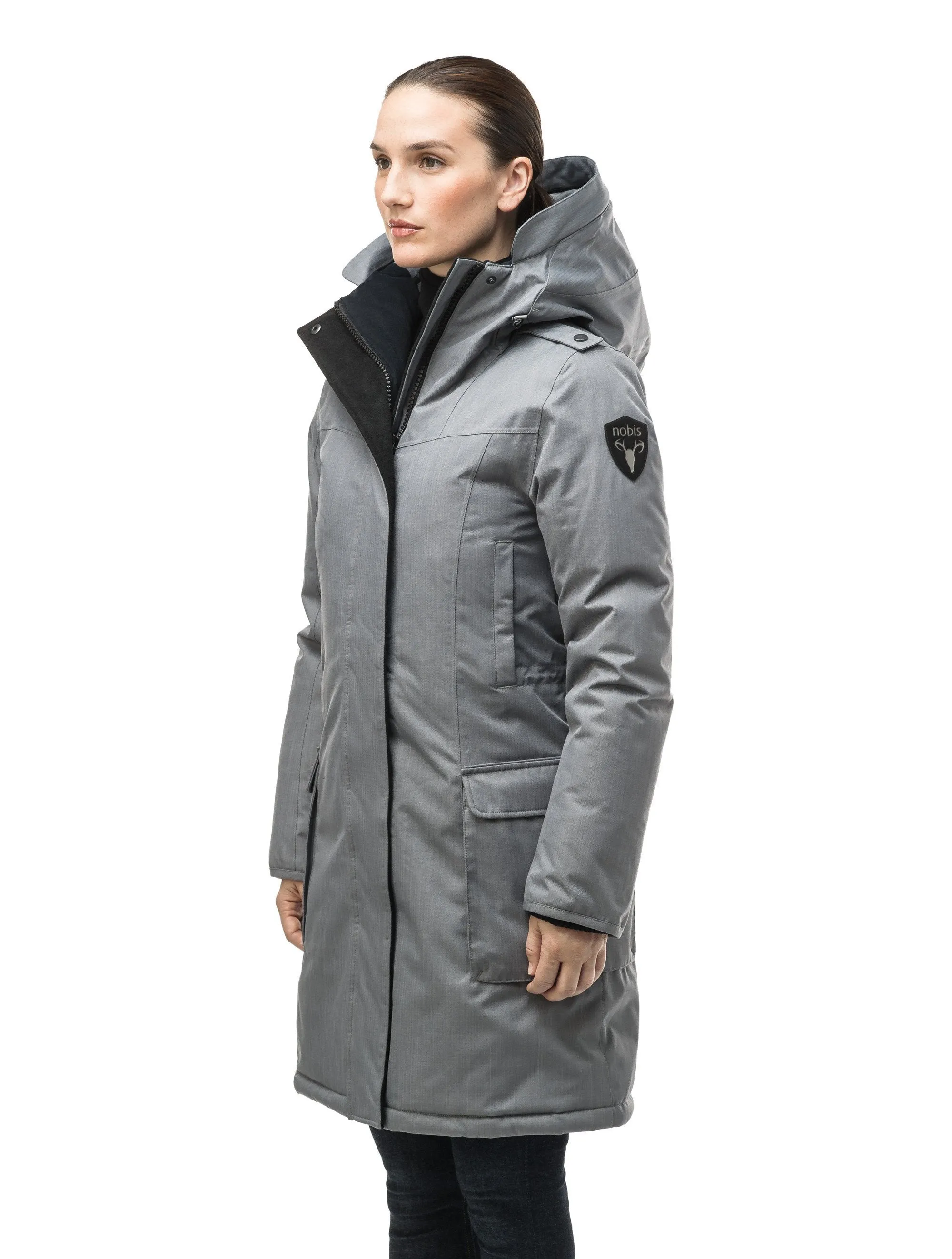 Abby Women's Thigh Length Parka