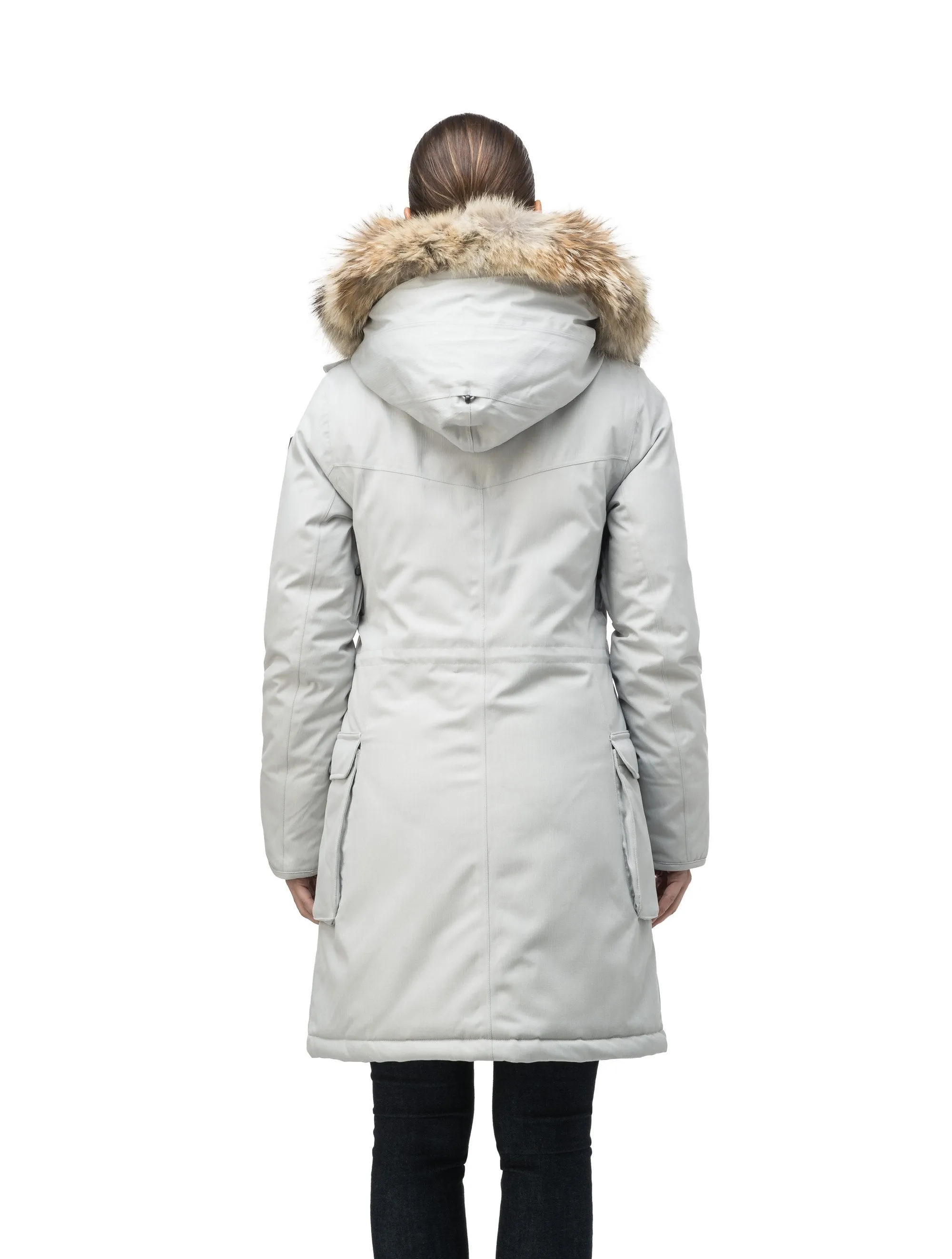 Abby Women's Thigh Length Parka