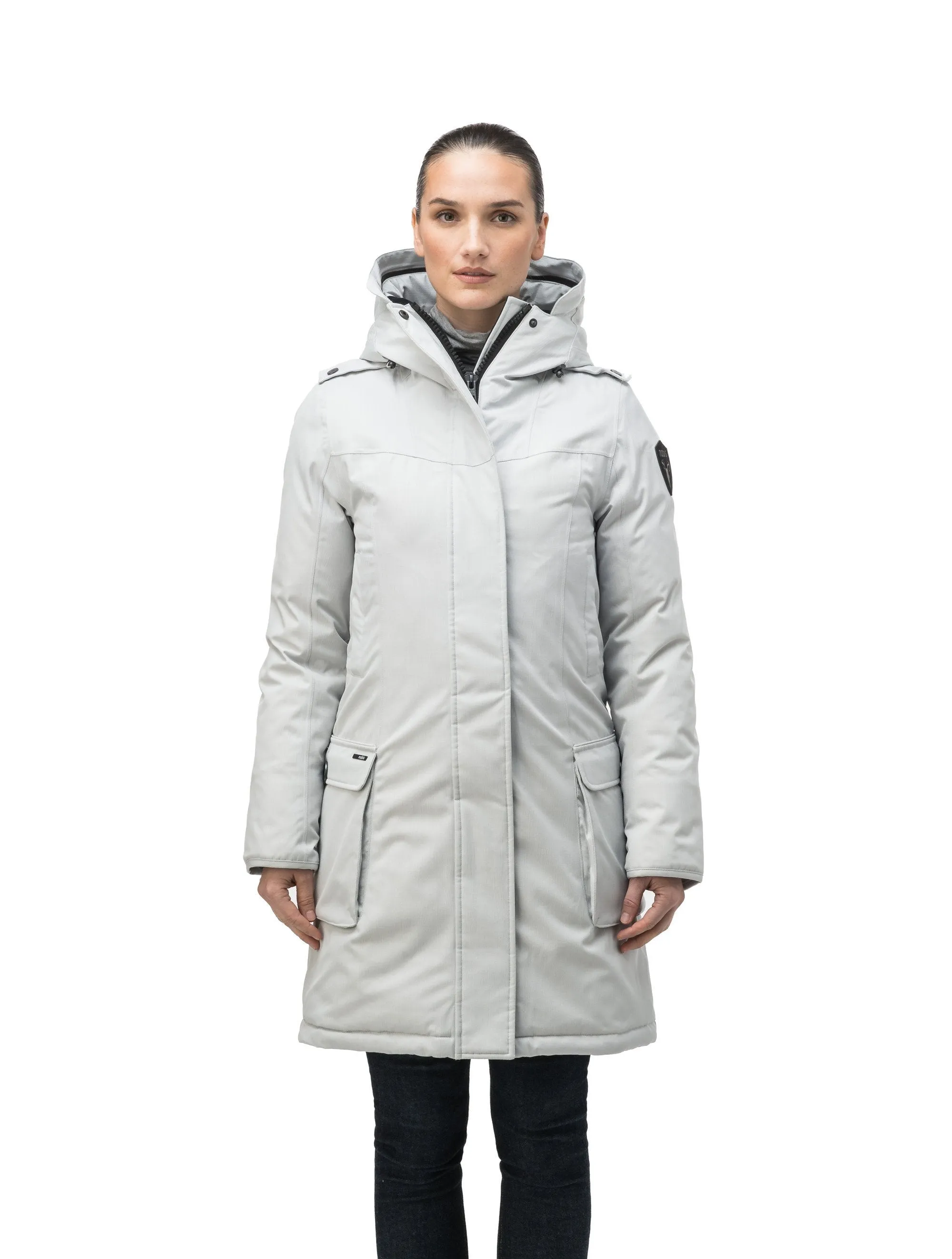 Abby Women's Thigh Length Parka