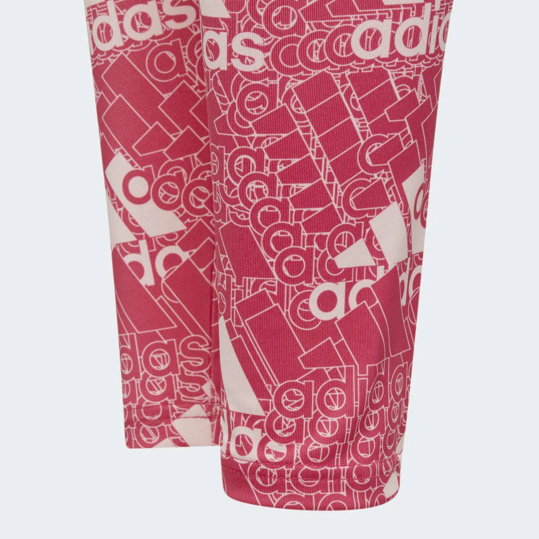 adidas AEROREADY Designed to Move Brand Love Kids Long Tights