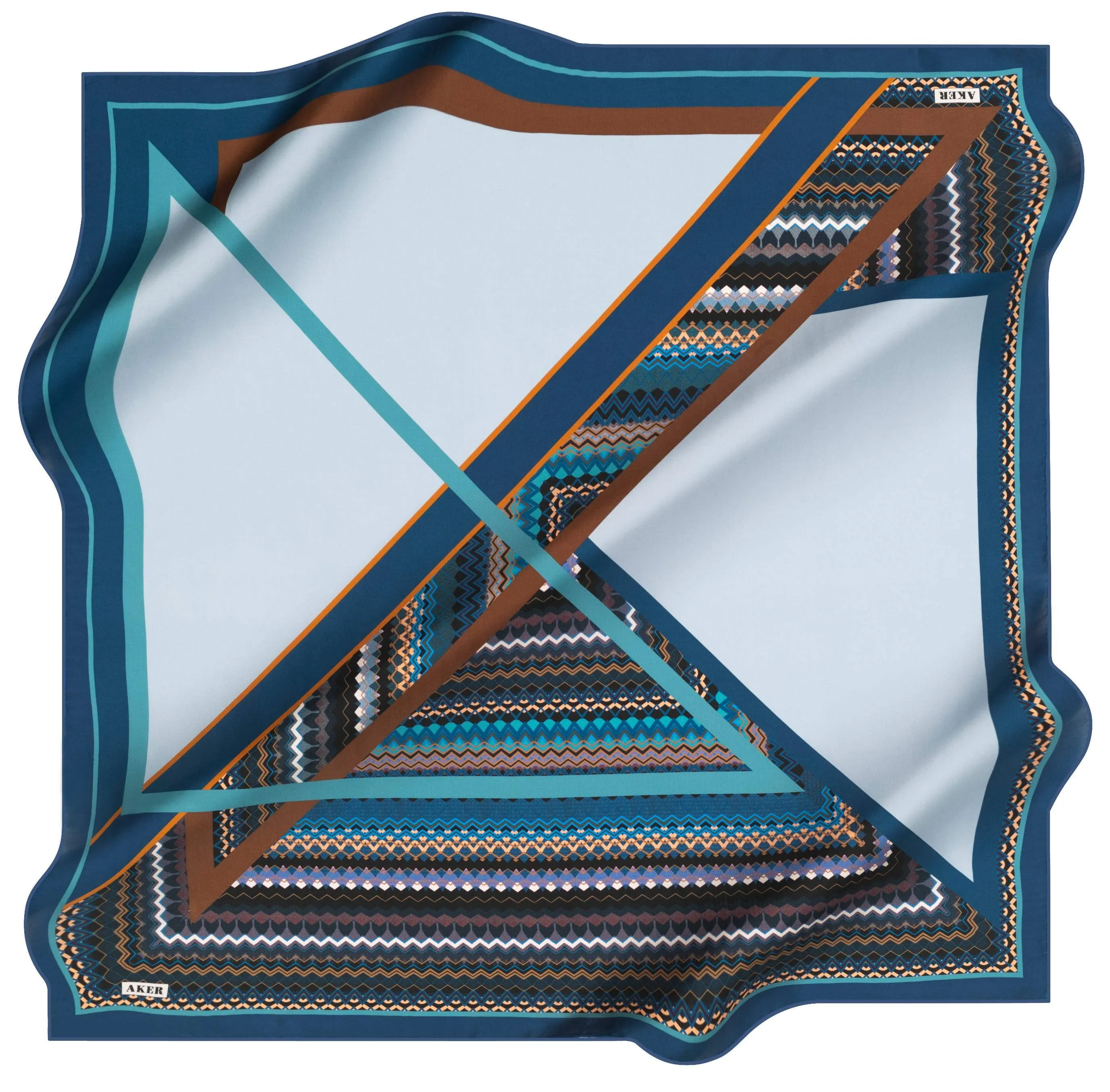 Aker Elle Turkish Silk Scarf No. 22