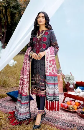 Al Zohaib Wintry Breeze Embroidered Winter Collection with Shawl – WB21-07