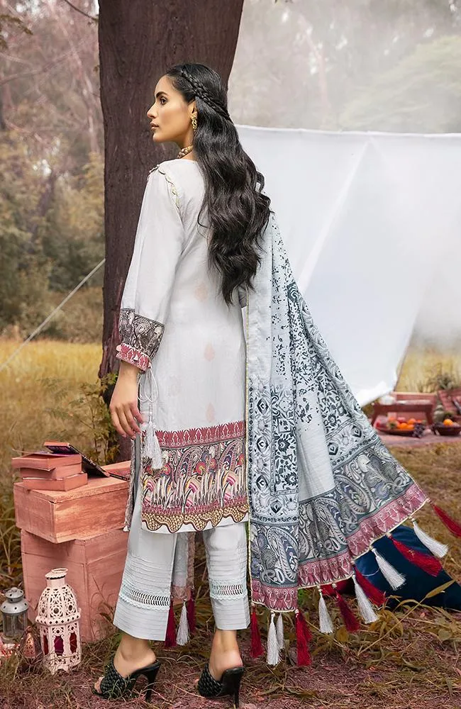 Al Zohaib Wintry Breeze Embroidered Winter Collection with Shawl – WB21-09