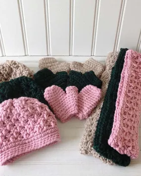 Amelia Slouchy Winter Sets Crochet Pattern