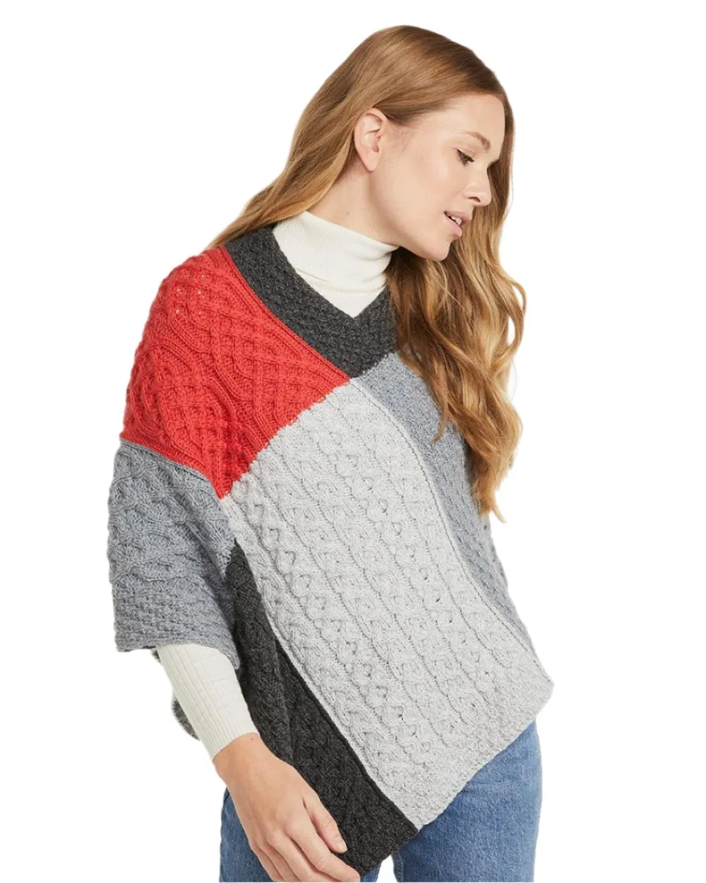 Aran Salthill Poncho