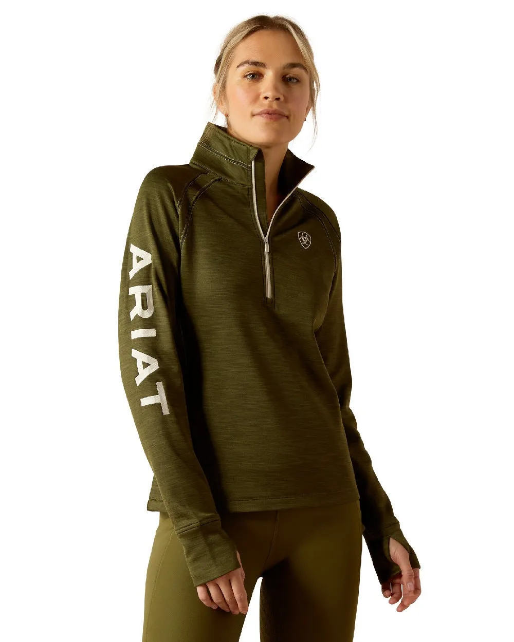 Ariat Womens Tek Team Half Zip Sweatshirt