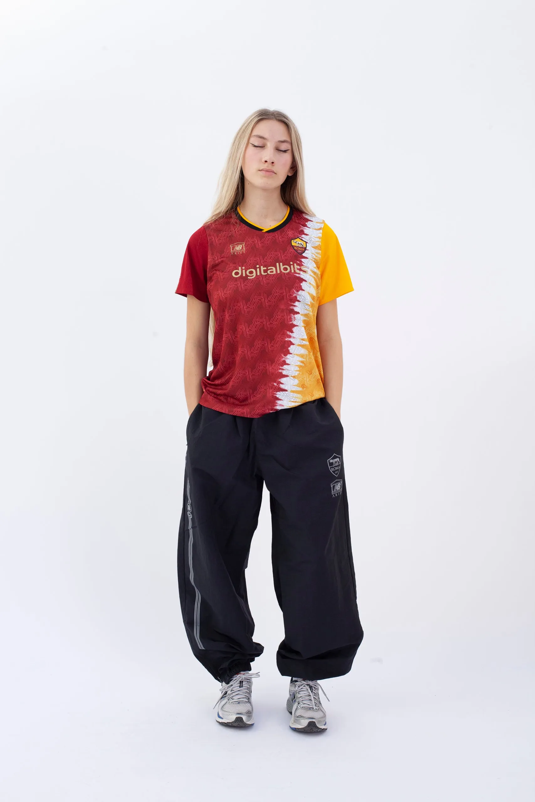 AS Roma X Aries Pre-Game Pant_MP239948