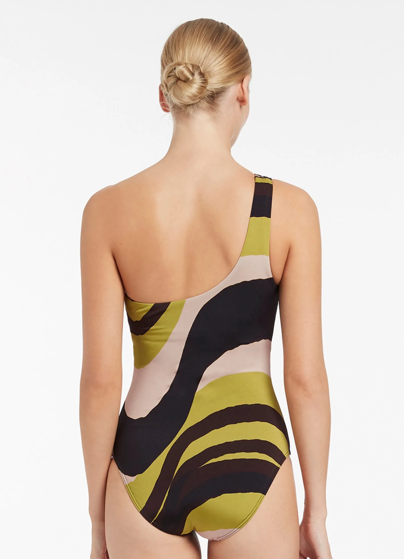 Ascenso One Shoulder One Piece - Citrus