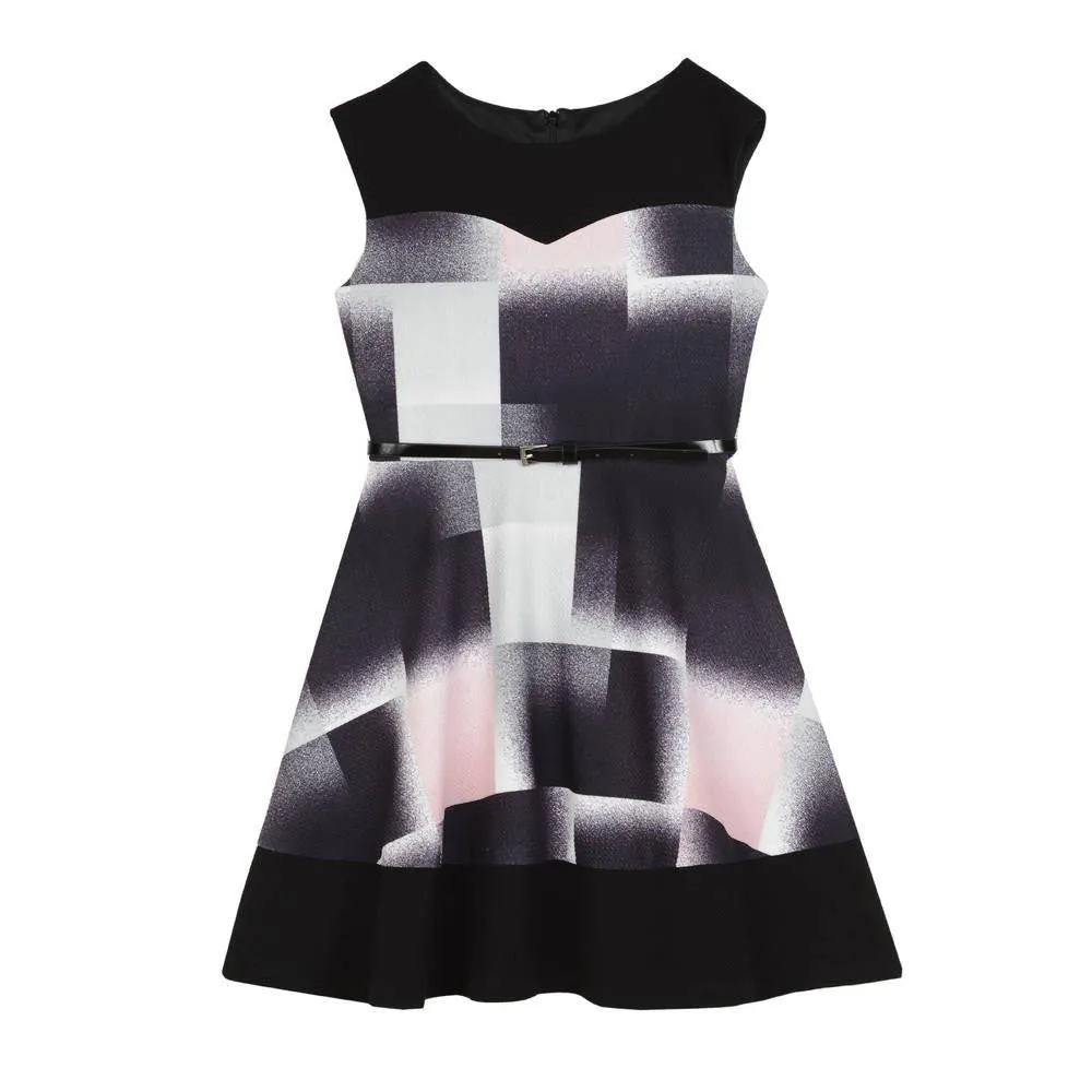 Ashley Geometric Dress