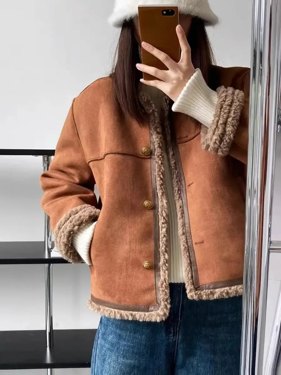 Aspen | Vintage Suede Style Jacket