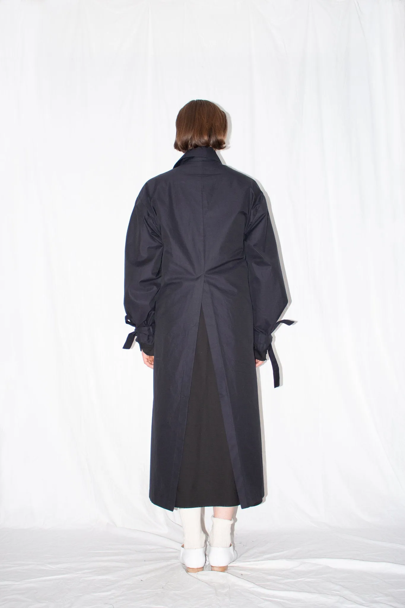 Asymmetric Twill Coat