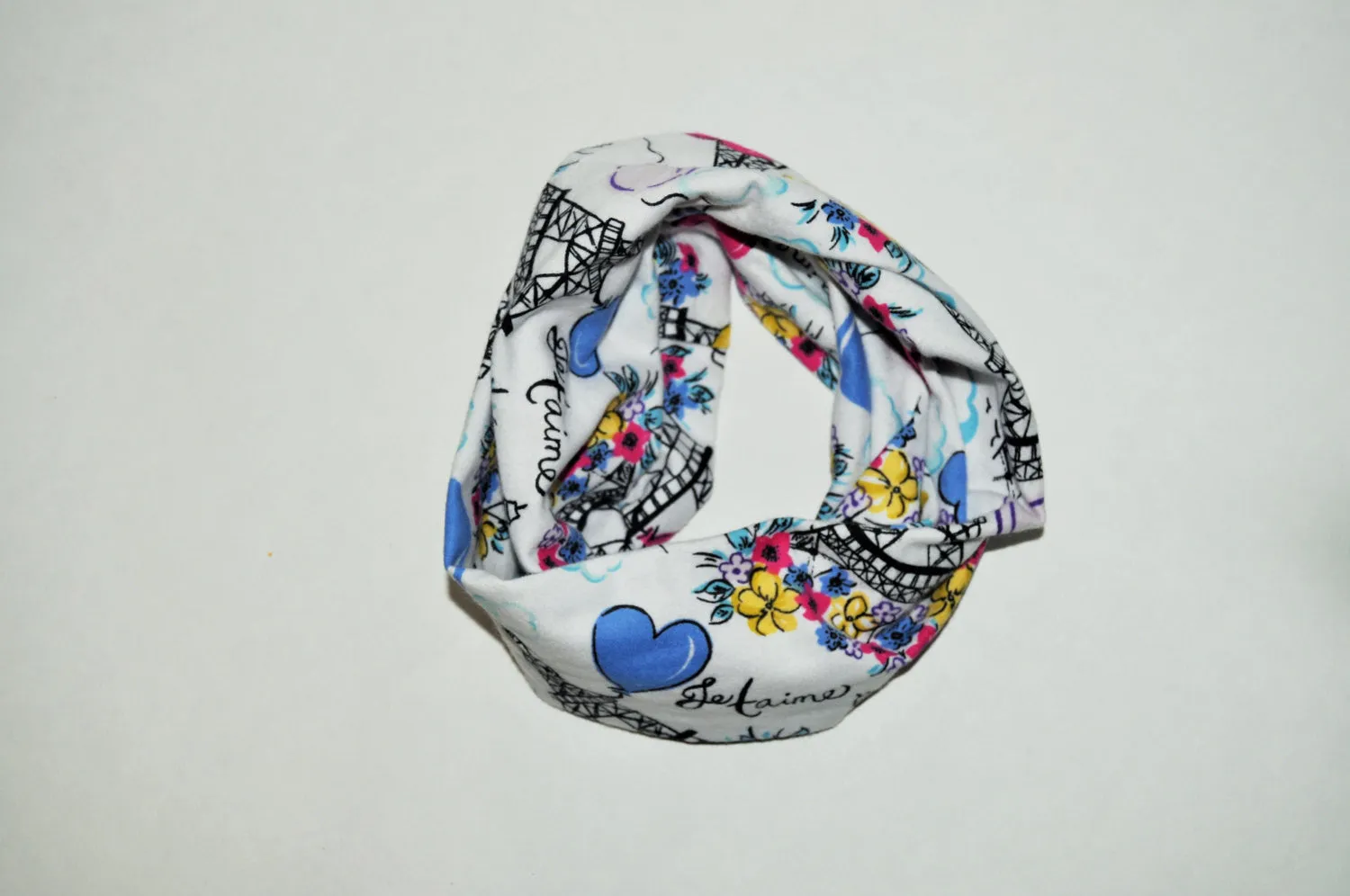 Baby/Toddler paris infinity scarf,eiffel tower infinity scarf, soft baby scarf, trendy baby scarf, colorful infinity scarf,unisex baby scarf