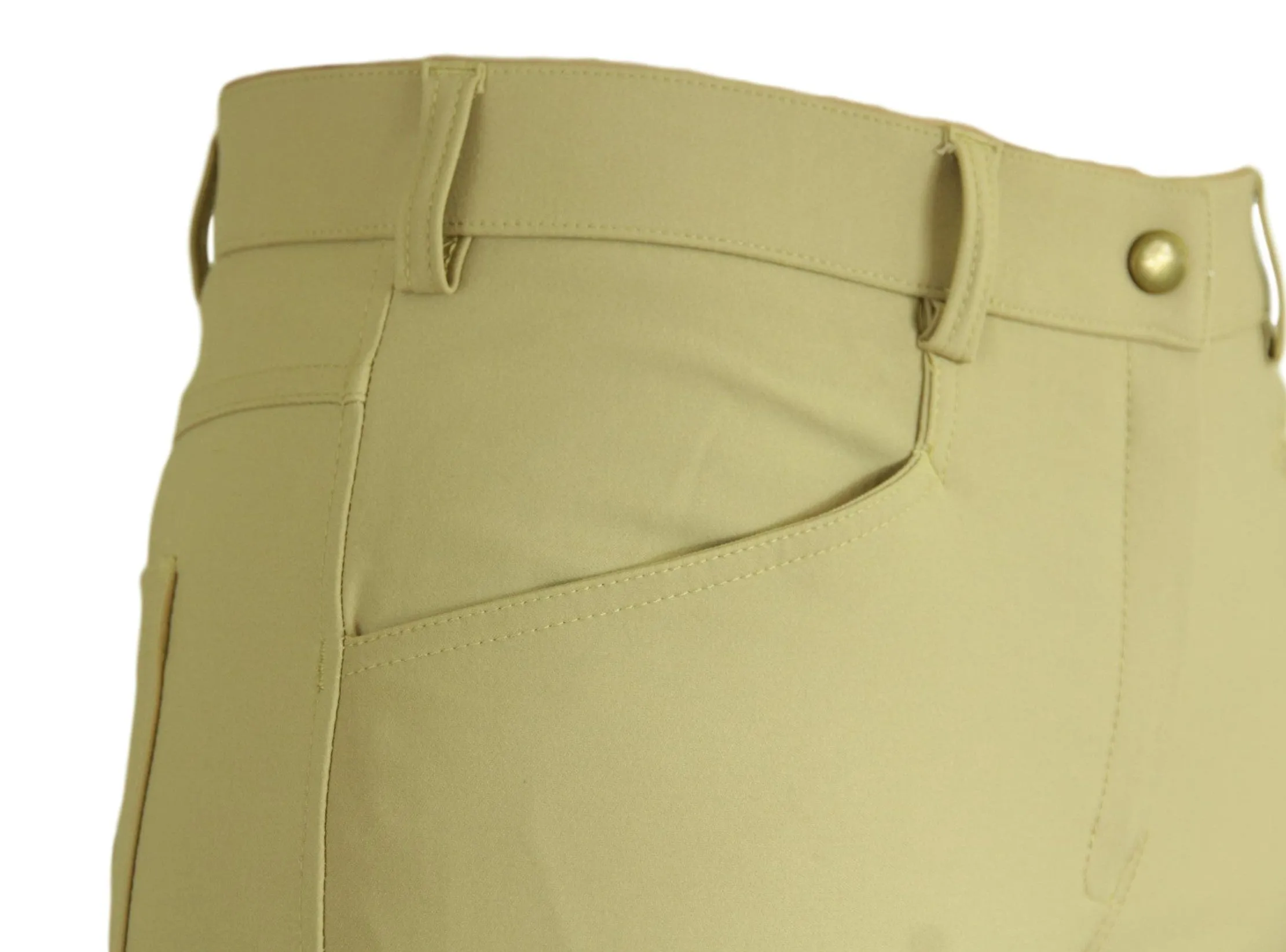 Bamboo Breeches in Beige