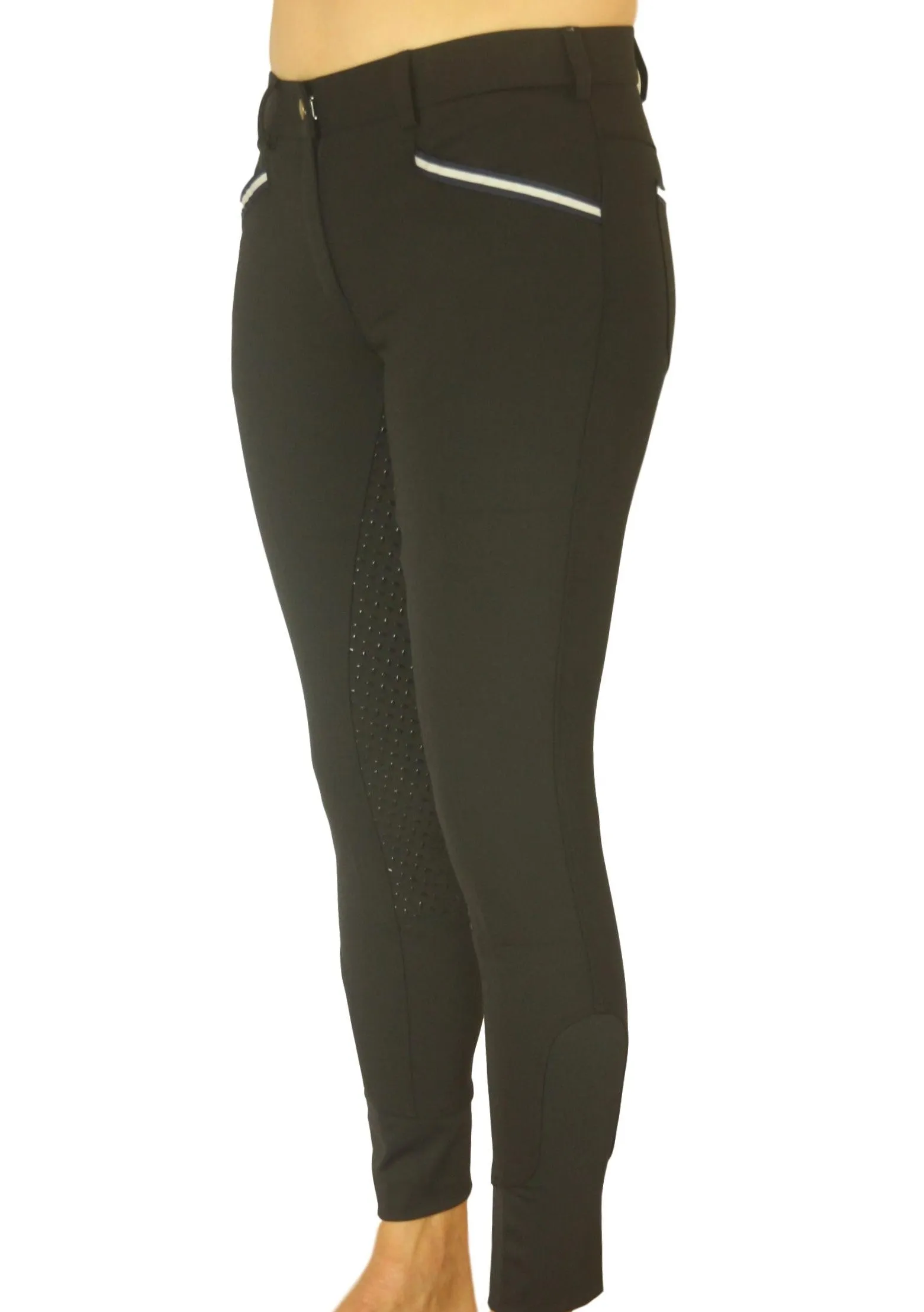 Bamboo Breeches in Black. Sizes 6 to 28