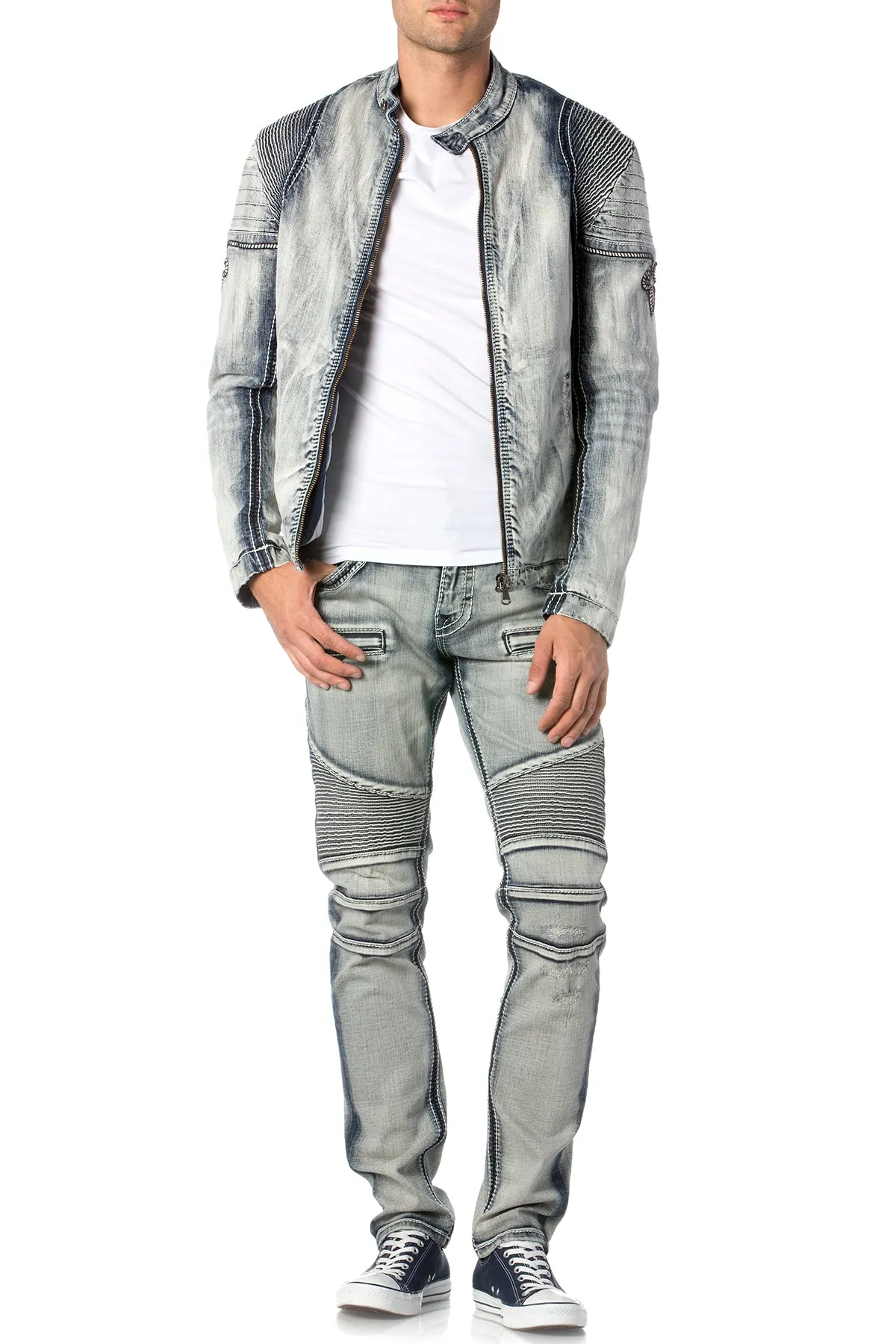 BAMFORD  MOTO DENIM JACKET