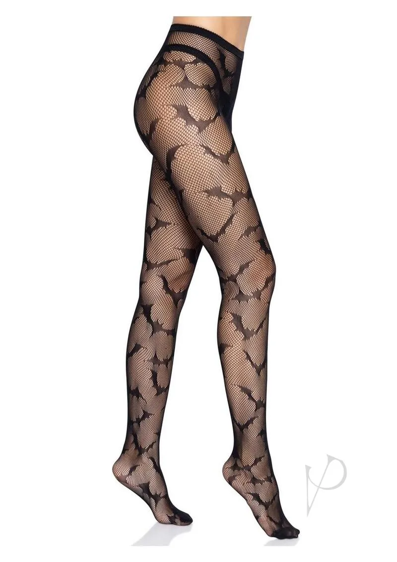 Bar Net Tights Os Black