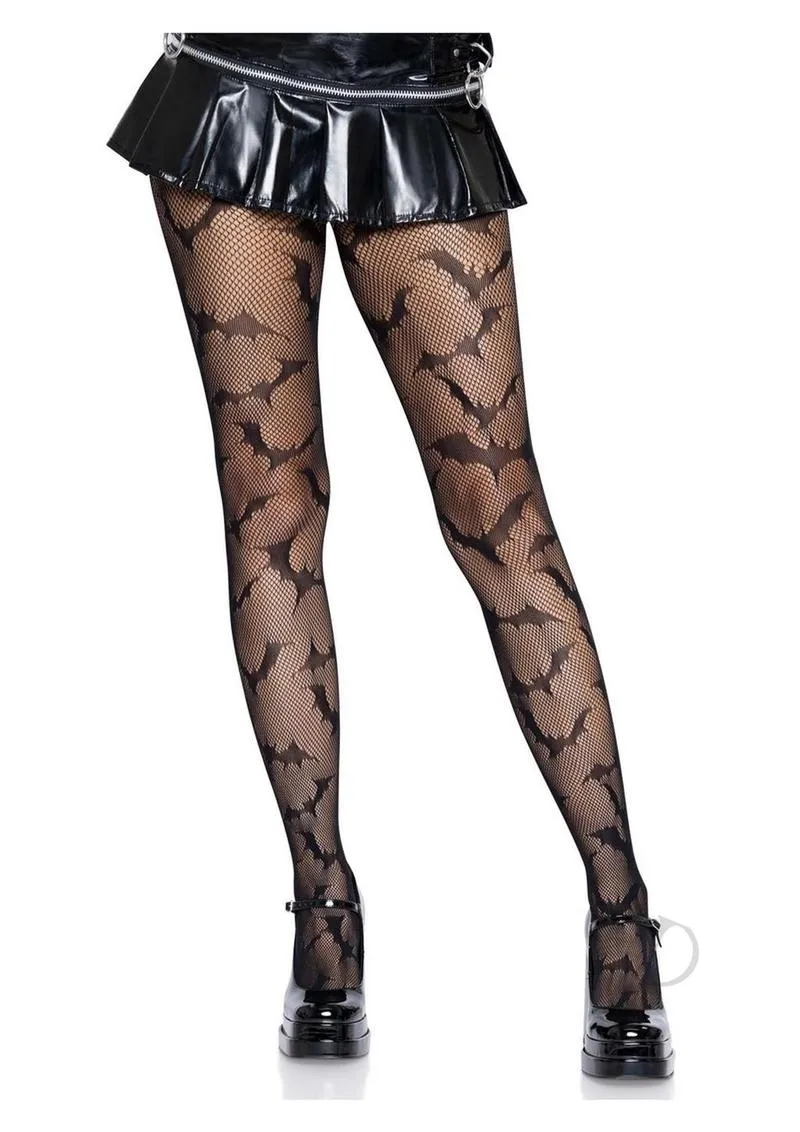 Bar Net Tights Os Black