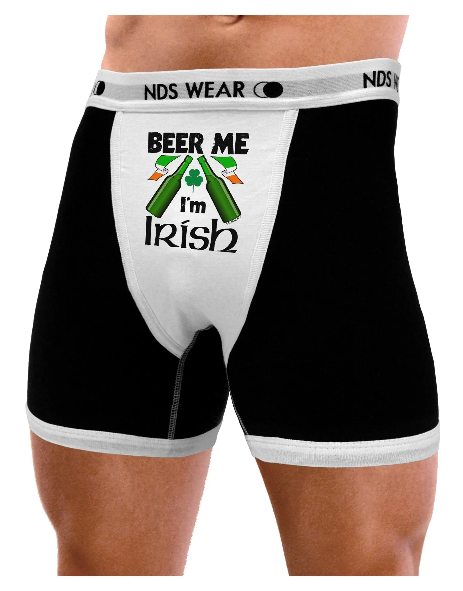 Beer Me I'm Irish Mens Boxer Brief Underwear