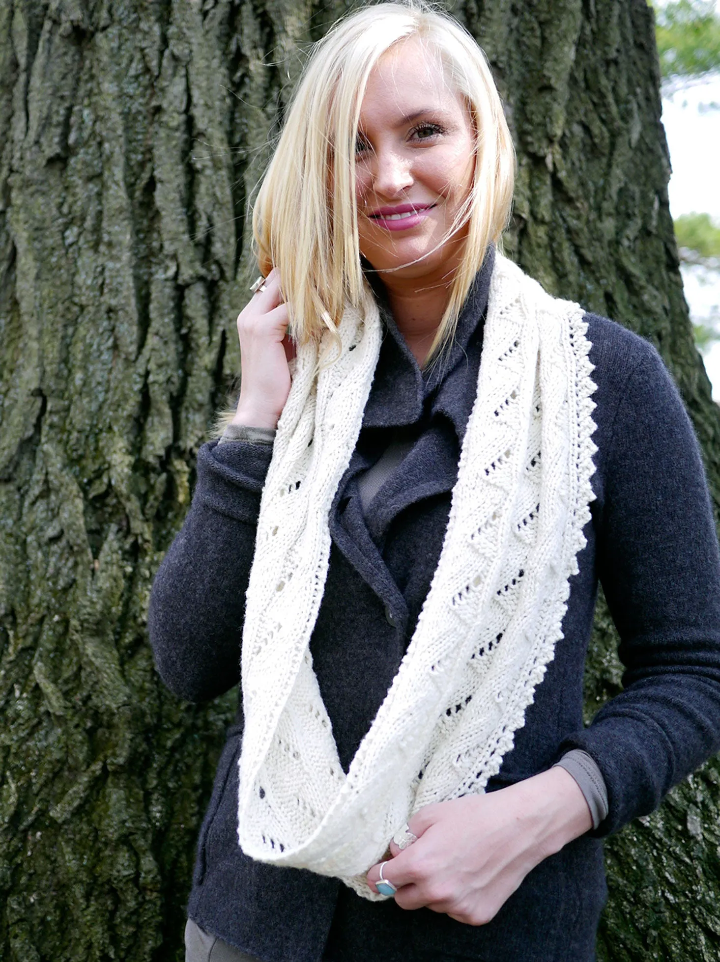 Billow Cloud Infinity Scarf or Cowl <br/><small>knitting pattern</small>