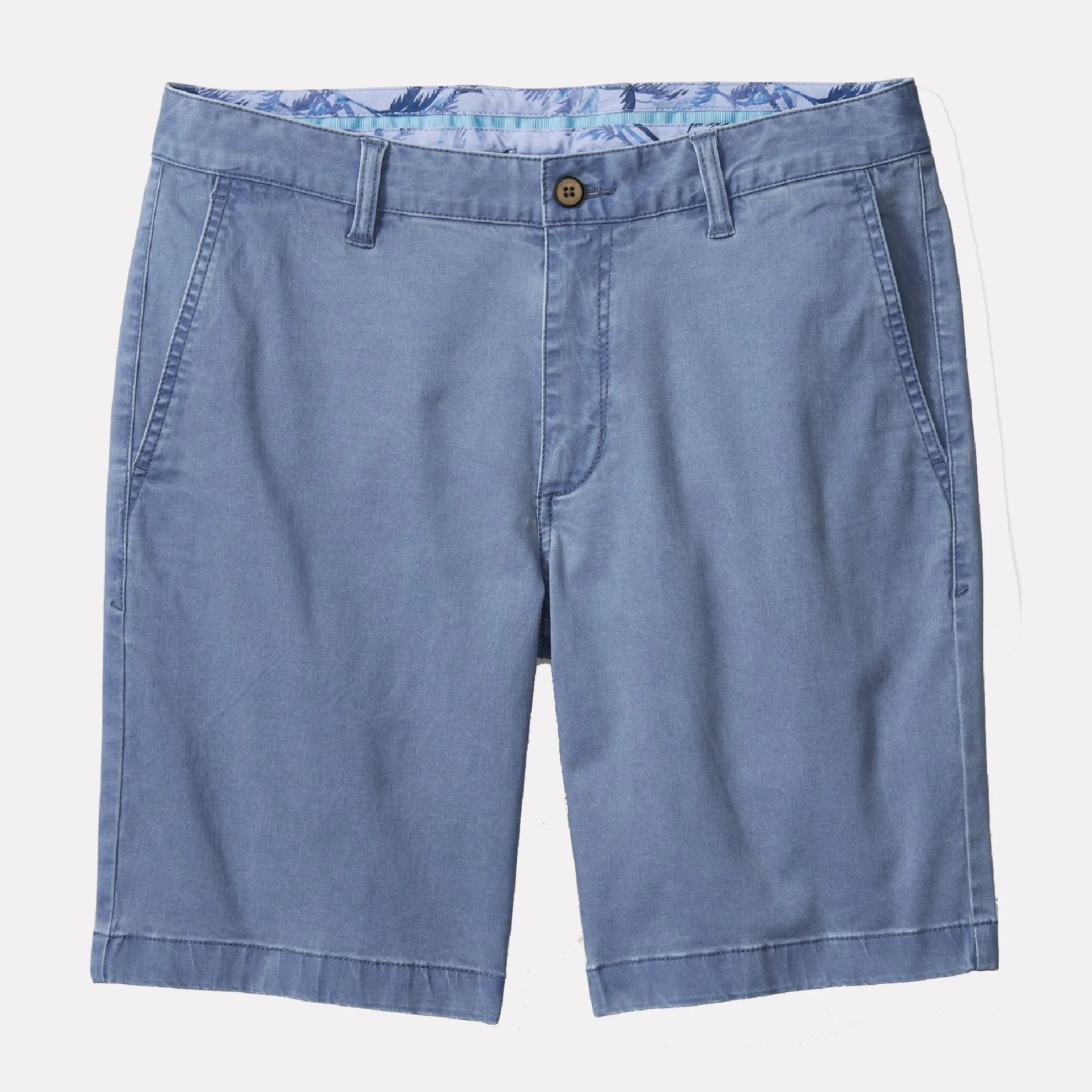 Boracay Flat Front Short / Port Side Blue