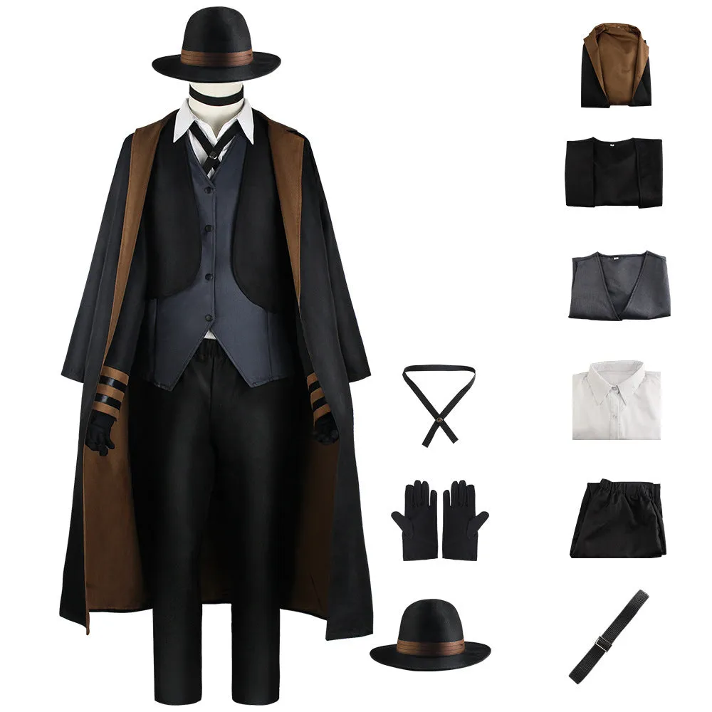 Bungo Stray Dogs Nakahara Chuuya Cosplay Costume Outfits Halloween Carnival Suit