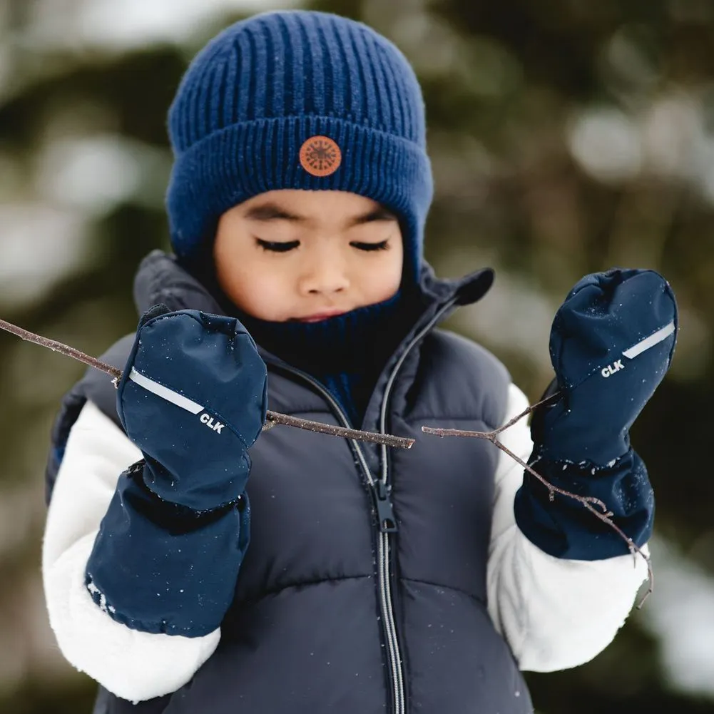 Calikids Cashmere-Feel Knit Windproof Winter Hat