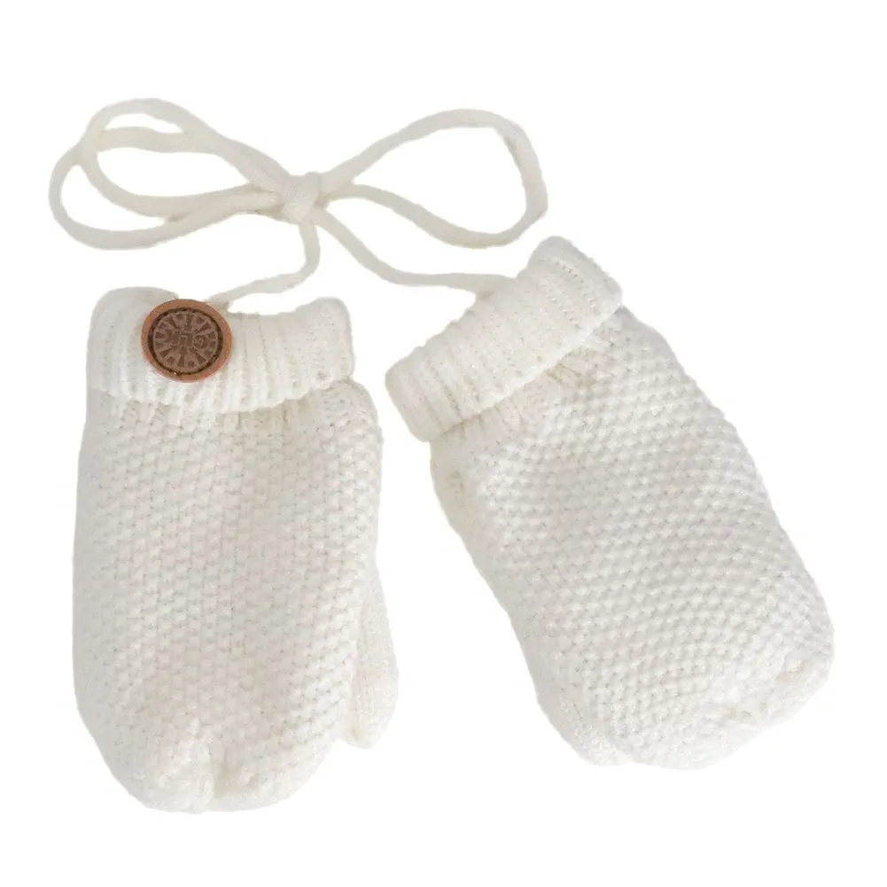 Calikids Cashmere-Feel Knit Winter Mittens