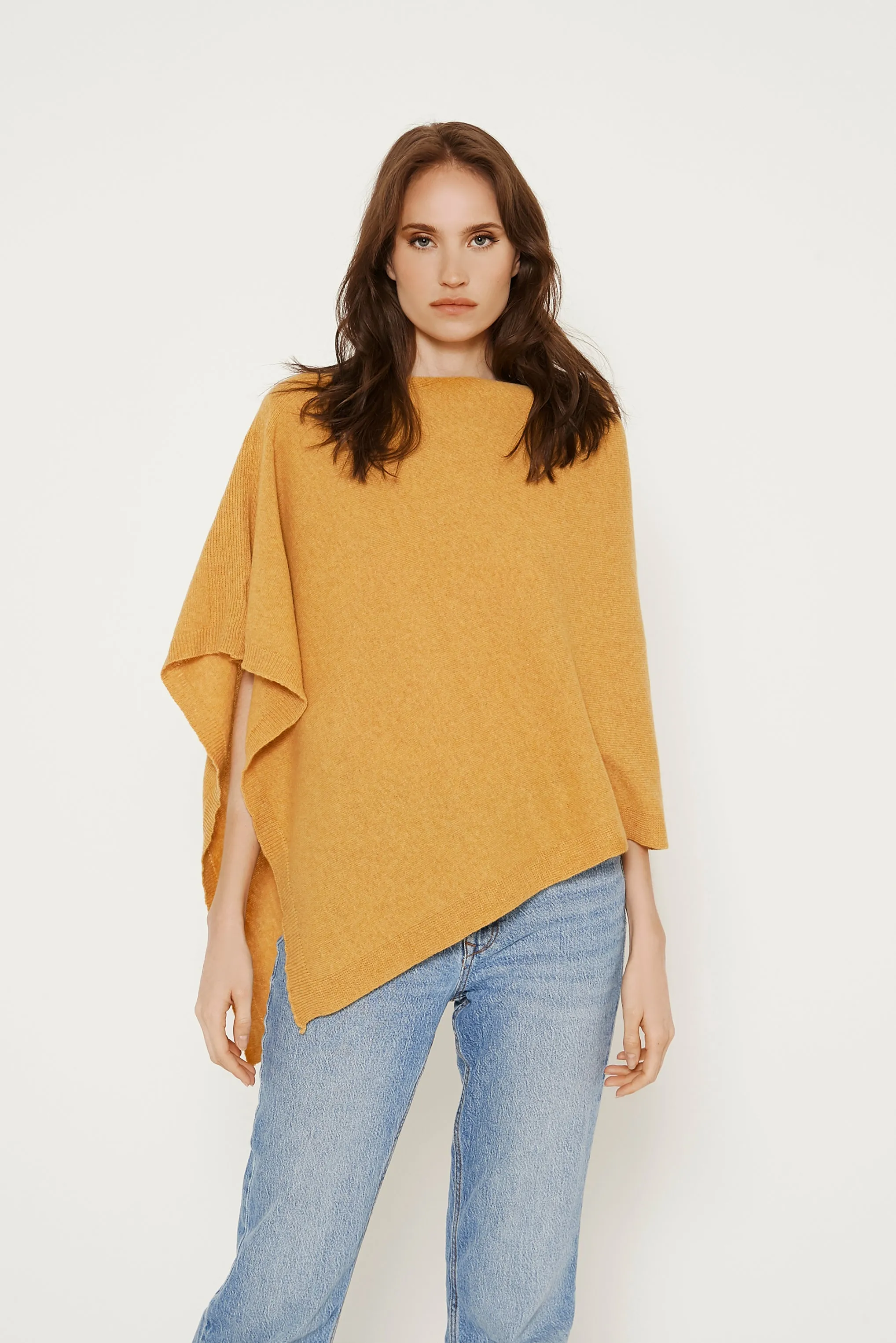 Cashmere Blend Poncho