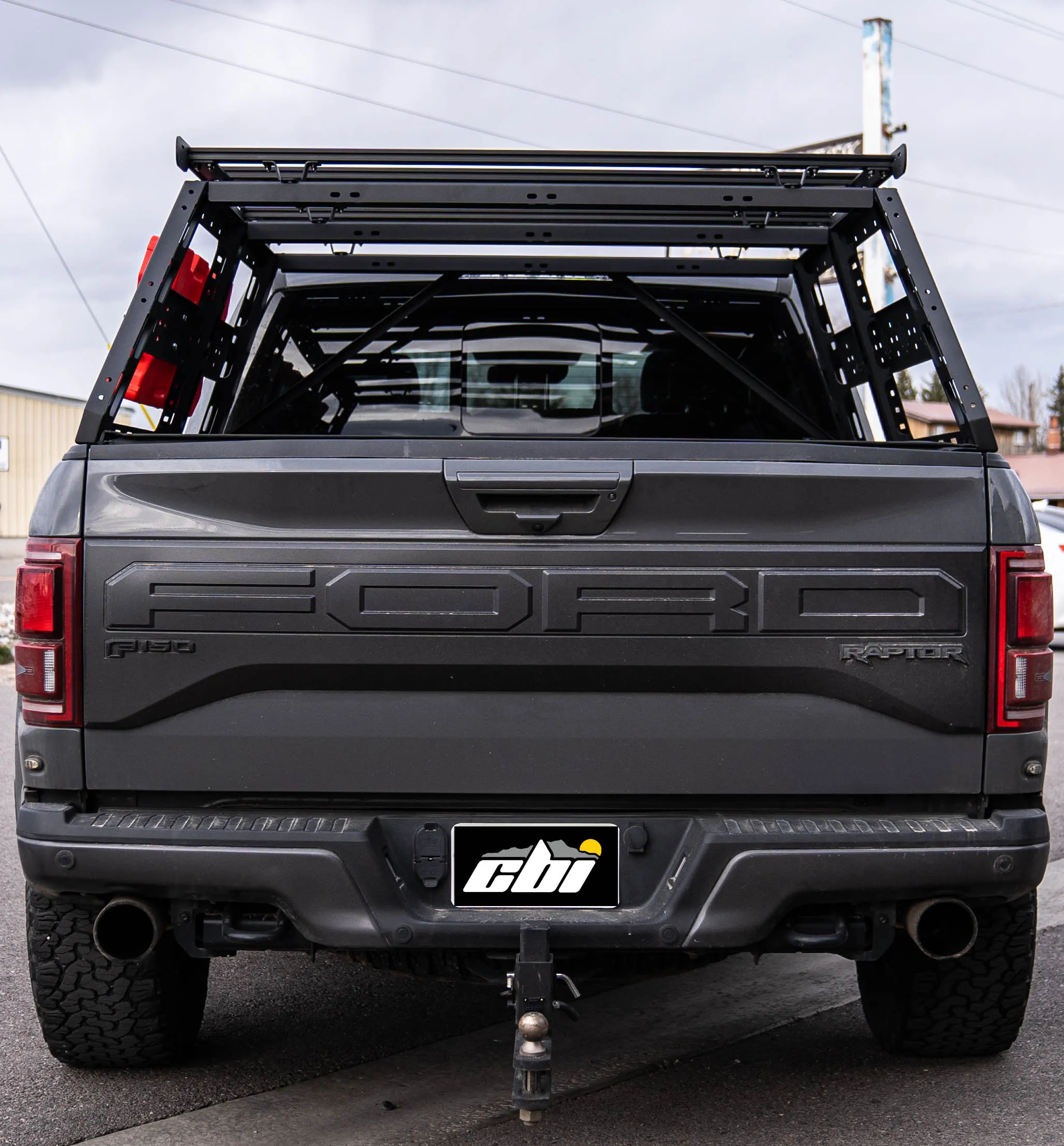 CBI Cab Height Bed Rack For Ford Raptor 5'6" Bed Length 2010-2022