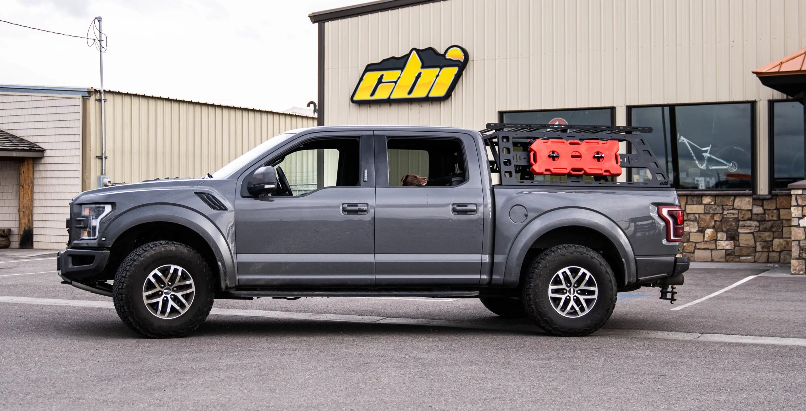 CBI Cab Height Bed Rack For Ford Raptor 5'6" Bed Length 2010-2022