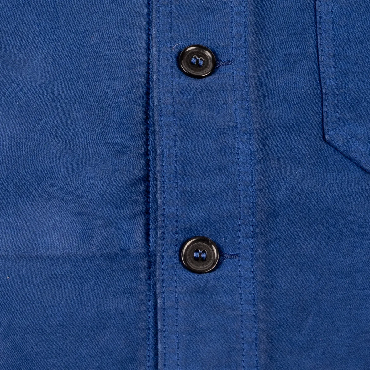 Chore Jacket - French Moleskin - Hydrone Blue