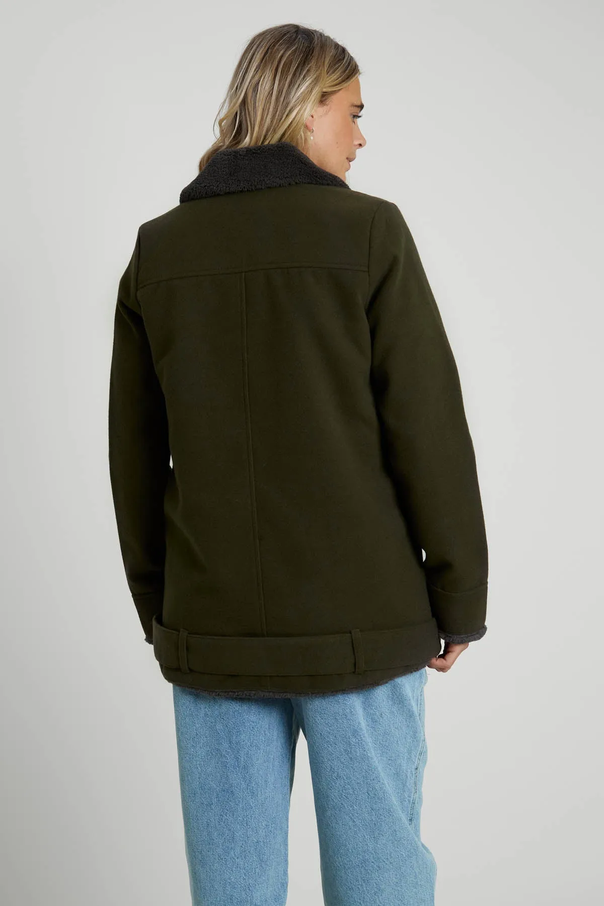 Chroma Sherpa Aviator Jacket