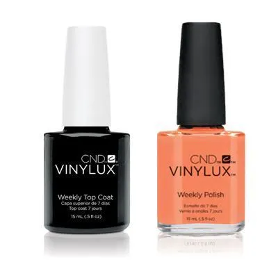 CND - Vinylux Topcoat & Shells In The Sand 0.5 oz - #249