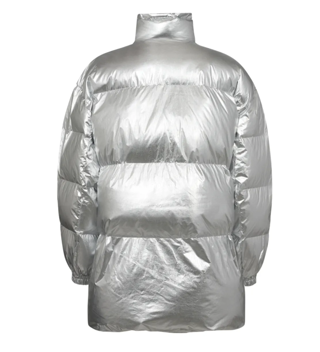 Co'Couture MetalCC Puffer Jacket Silver