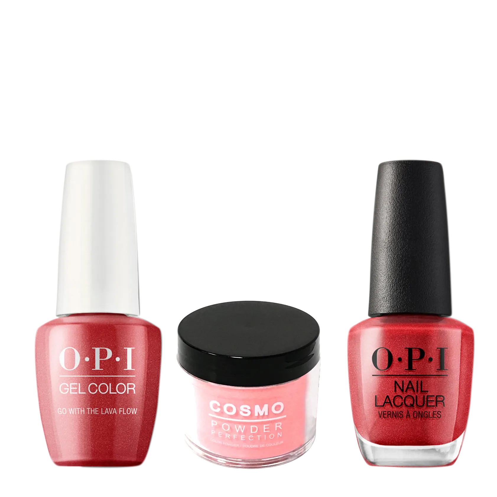 Cosmo 3in1 Dipping Powder   Gel Polish   Nail Lacquer (Matching OPI), 2oz, CH69