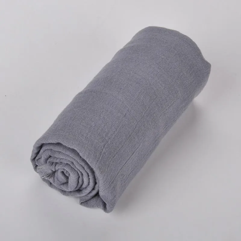 Cotton Linen Vintage Long Shawl Women Scarf Fashion Accessories E1401A