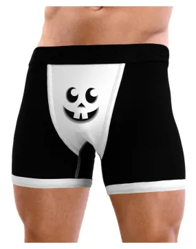 Cute Jack O Lantern Pumpkin Face Mens Boxer Brief Underwear