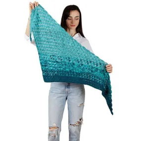 Dalga Shawl Pattern | Fingering Yarn