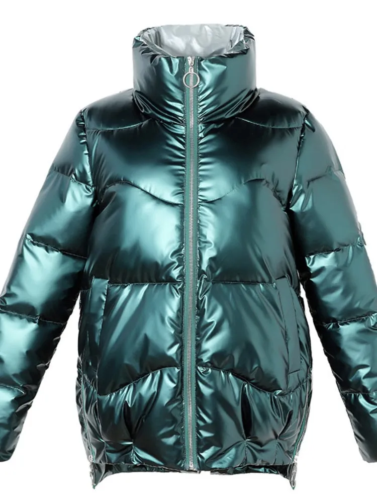 Dana Shiny Winter Women's Puffer Jacket