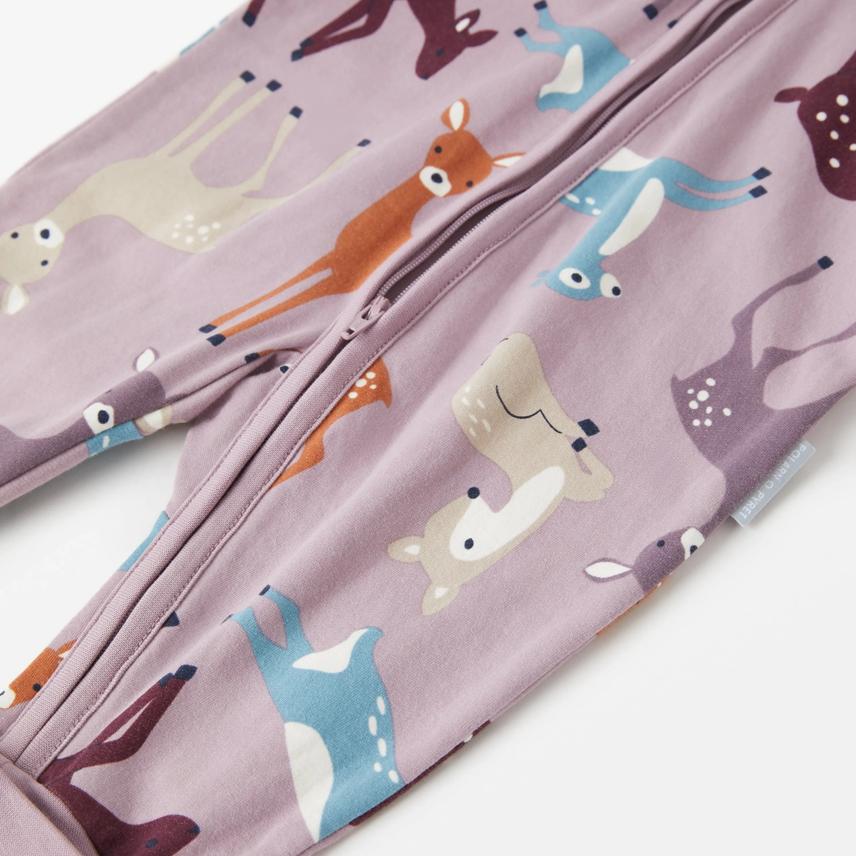 Deer Print Baby All-in-one