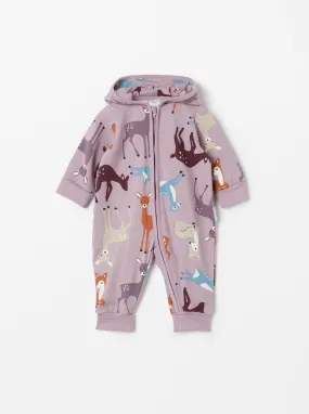 Deer Print Baby All-in-one